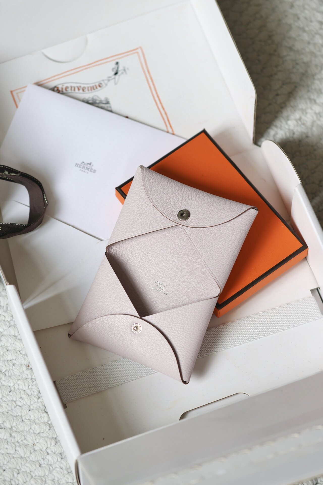 HERMES card wallet 10.5 x 7 x 1.3cm 3